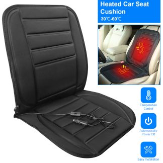 12V Heated Car Seat Cushion – Adjustable Temperature Seat Warmer for Cars, Trucks & SUVs