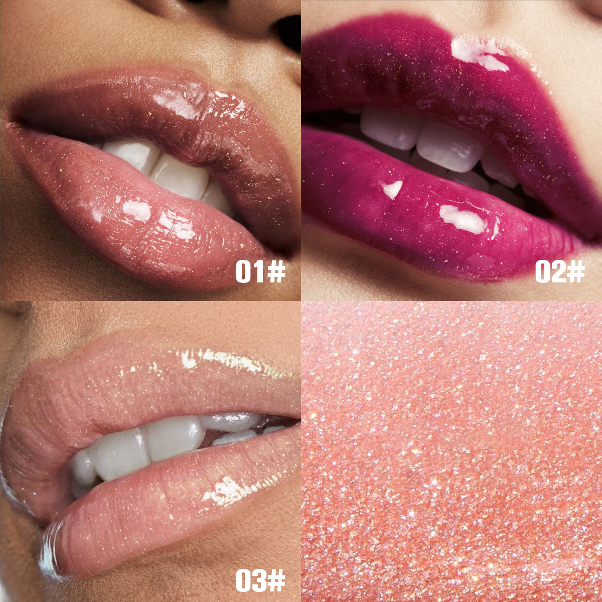 Peptide Lip Tint Glossy Moisturizing Gloss 14ml Hydrating Lip Color - Image 7